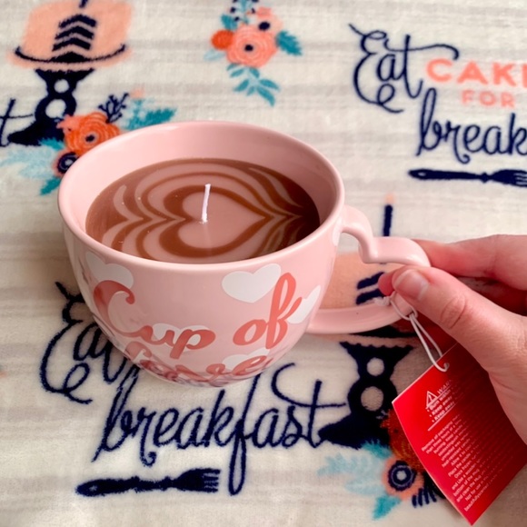 Other - 1 LEFT! ☕️ Cup Of Love Latte Art Candle Mug ☕️